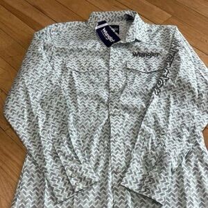 Boys NWT western button down